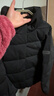 安踏面包羽絨丨戶(hù)外羽絨服女冬季新款泡芙加厚保暖立領(lǐng)運動(dòng)外套棉服襖 【黑巧】基礎黑-5 1000+清潔度-鴨絨 L (充絨量133) 曬單實(shí)拍圖