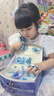 迪士尼（Disney）兒童玩具3-6歲女孩首飾盒艾莎公主冰雪奇緣diy串珠過(guò)家家生日禮物 [迪士尼]艾莎扇形首飾盒+禮盒 [送禮優(yōu)選]女孩過(guò)家家兒童新年禮物 曬單實(shí)拍圖
