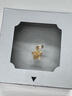 周大福 爆閃方糖許愿星星黃金吊墜(工費180)約1.45g EOF1392 曬單實(shí)拍圖