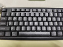 吉選（GESOBYTE）K830P 鍵盤(pán) 有線(xiàn)鍵盤(pán) 辦公鍵盤(pán) 104鍵 防潑水 PS2圓口 臺式電腦 曬單實(shí)拍圖