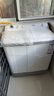 海爾（Haier）雙桶洗衣機半自動(dòng)自動(dòng)家用 10公斤大容量 家電國家補貼 以舊換新 雙缸XPB100-729S原廠(chǎng)品質(zhì)  曬單實(shí)拍圖