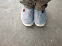 旺德瑪【新款】踩屎感棉拖鞋男款冬季室內保暖拖鞋女居家加絨毛棉托鞋 灰色 44-45 【適合43-44碼】 曬單實(shí)拍圖