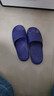 始豐【孕婦老人】防滑拖鞋男浴室洗澡居家鞋女室內沖涼四季拖鞋家用 藏青 40-41 曬單實(shí)拍圖