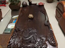 冬帝黑檀木茶盤(pán)實(shí)木整塊原木茶具茶臺客廳辦公室茶托雕刻龍嘯九天 65x35x6龍嘯九天 曬單實(shí)拍圖