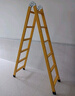 慕戈 人字梯工程梯子家用加厚折疊室內多功能雙側工業(yè)梯子合梯 黃色工程梯1.5米 曬單實(shí)拍圖