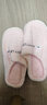 小熊小兔新款秋冬季情侶保暖學(xué)生男拖鞋女厚底防滑外穿居家棉拖鞋 小熊小兔棉拖-粉色 38-39 適合37-38 曬單實(shí)拍圖