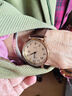 聚利時(shí)（Julius）手表女時(shí)尚英倫復古日歷考試學(xué)生防水石英女士手表咖色JA-508LC 曬單實(shí)拍圖