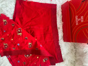 有棵樹(shù)本命年馬年紅色男士?jì)妊澞屑兠?0A抗菌四角男生送禮平角短褲禮盒 曬單實(shí)拍圖