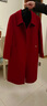 ROYAY高端品牌羊毛呢大衣女裝秋冬高級感呢子外套2025年最新款女士衣服 酒紅色 L (110-120) 曬單實(shí)拍圖