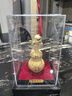 大明銅匠絨沙金葫蘆擺件福祿吉祥家居客廳博古架電視柜酒柜喬遷新居禮物 曬單實(shí)拍圖