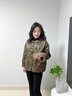 俞兆林（YUZHAOLIN）中年媽媽冬裝棉服新中式國風(fēng)羽絨棉衣2025新款中老年人秋冬棉襖女 摩棕咖 L  （推薦115斤以下) 曬單實(shí)拍圖
