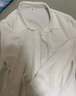 伯德小姐白色職業(yè)襯衫女春夏面試正裝上衣西裝內搭職場(chǎng)高級感襯衣 曬單實(shí)拍圖