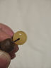 心佑天然蜜蠟單珠散珠老型桶珠子單顆24K金標星月猴頭手串配珠DIY配飾 24k金標老型桶·寬約12mm單顆 曬單實(shí)拍圖