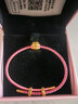 周大福 SOINLOVE 黃金coco cat系列 萌福貓咪轉運珠手繩 VR866  VR866   曬單實(shí)拍圖