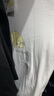 優(yōu)衣庫男裝女裝大師T AIRism棉混紡圓領(lǐng)T恤長(cháng)袖25秋冬新款479781 00 白色 M 曬單實(shí)拍圖