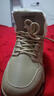 鉑吶苓鞋子男冬季加絨保暖高幫馬丁靴東北雪地靴棉鞋上班干活工裝鞋 DZ041-棉卡其色 43 曬單實(shí)拍圖