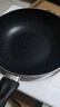 炊大皇炒鍋不粘鍋易潔輕量平底炒菜鍋煎鍋28cm電磁爐通用極皇JH28CG 曬單實(shí)拍圖