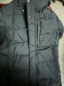 VUUG美式毛領(lǐng)連帽羽絨棉服男士冬季加厚夾棉防風(fēng)保暖派克服 藏青 XL 曬單實(shí)拍圖