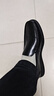 皮爾卡丹（pierre cardin）男鞋25新款軟底軟面商務(wù)休閑皮鞋縫線(xiàn)套腳樂(lè )福鞋4546大碼商場(chǎng)同款 黑色 43 曬單實(shí)拍圖
