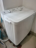 榮事達（Royalstar）洗衣機半自動(dòng)家用大容量雙桶 宿舍出租房小型波輪雙缸洗脫分用 節能易操作 11.6公斤【洗滌8KG+脫水3.6KG】簡(jiǎn)易操作 曬單實(shí)拍圖