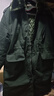 際華三五零五軍大衣冬季常服大衣加厚軍官寒區棉服橄欖綠棉大衣士官加長(cháng)防寒服 綠色款【內膽可拆卸款】 175/92-96 曬單實(shí)拍圖