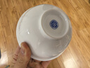 景德鎮官方陶瓷碗白瓷碗家用套裝飯碗泡面碗盤(pán)子碗筷餐具喬遷搬家禮物 【68%用戶(hù)選擇】月白65頭 曬單實(shí)拍圖