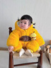 G.duck嬰兒衣服冬季超萌加厚連體衣男寶寶衣服冬裝加絨保暖爬服可愛(ài)哈衣 毛絨小蜜蜂連體衣 66cm 曬單實(shí)拍圖