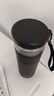 天喜保溫杯 真空304不銹鋼車(chē)載直身杯便攜男女士茶水分離泡茶水杯杯子 黑色480ml-316內底 曬單實(shí)拍圖