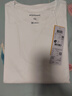 十如仕T恤男長(cháng)袖圓領(lǐng)【遠紅外整理】純棉內搭打底衫 T05-04 白色 L 曬單實(shí)拍圖