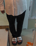 京東京造【高彈溫控】西褲男休閑褲直筒西裝男士褲子 黑32 曬單實(shí)拍圖
