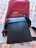 鱷魚(yú)恤頭層牛皮男士商務(wù)斜挎包包青年單肩男包生日禮物送男友XT955 曬單實(shí)拍圖