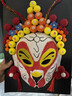 非遺京劇臉譜手工diy面具裝飾畫(huà)空白制作兒童繪畫(huà)涂鴉活動(dòng) 京劇面具裝飾畫(huà)-孫悟空（全套工具包） 曬單實(shí)拍圖