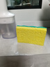 微力達德國洗碗百潔布廚房專(zhuān)用吸水海綿擦洗碗刷鍋抹布去油污神 【德國品牌】吸水型3包裝 曬單實(shí)拍圖