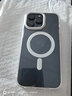 澳浪適用蘋(píng)果15Promax手機(jī)殼 iPhone15Promax保護(hù)套磁吸超薄透明防摔全包magsafe充電硅膠殼三合一 白 曬單實(shí)拍圖