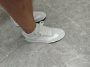 愛(ài)步（ECCO）休閑板鞋男 秋季簡(jiǎn)約拼色休閑鞋運動(dòng)男鞋 街頭球鞋539834 灰白色/白色53983450153 40 曬單實(shí)拍圖