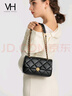 VANESSA HOGAN VH女包玫瑰系列海倫單肩包輕奢菱格鏈條腋下斜挎包女生生日禮物 曬單實(shí)拍圖