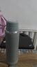膳魔師（THERMOS）大容量高真空熱水瓶不銹鋼戶(hù)外旅行露營(yíng)運動(dòng)水壺便攜保溫瓶TCOY 松柏綠 1L 曬單實(shí)拍圖