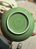 龍泉青瓷家用淺菜盤(pán)碟子耐高溫加厚可微波餐盤(pán)炒菜盤(pán)易清理盤(pán)陶瓷中式餐具 弟窯梅子青6英寸 6英寸 曬單實(shí)拍圖