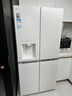 LG506L大容量家用超薄嵌入式自動(dòng)制冰機電冰箱十字四開(kāi)門(mén) 恒溫保鮮風(fēng)冷無(wú)霜F544MEH62D 【年度新品】十字四門(mén)制冰冰箱 曬單實(shí)拍圖