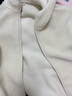 無(wú)印良品（MUJI）女式長(cháng)毛抓絨拉鏈連帽衫女外套長(cháng)袖25年冬季新品搖粒絨短外套女裝 象牙色 S （155/80A） 曬單實(shí)拍圖