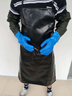 JCZS德國防水防油圍裙套裝勞保皮衣男女工作服加長(cháng)加厚殺豬殺魚(yú)罩衣 黑色 【1.2米】防水防油/舒適耐用 曬單實(shí)拍圖