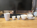 南山先生 功夫茶具中式陶瓷分茶器漸變色公杯茶海茶道零配送禮清瑤公道杯 清瑤公道杯 曬單實(shí)拍圖