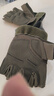 斯蒂格勒男款戰術(shù)手套全指軍版設計軍迷適用射擊運動(dòng)攀巖耐磨保暖半指手套 半指（軍綠色） L 曬單實(shí)拍圖