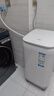 海爾（Haier）洗衣機小型全自動(dòng) 迷你嬰兒內衣洗 3KG高溫除菌超凈洗洗衣機租房一人 國家補貼15% XQBM30-R368 曬單實(shí)拍圖