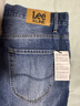 Lee【張凌赫代言】25新品舒適中腰錐形中藍色男牛仔褲潮流顯瘦潮 中藍色 33 曬單實(shí)拍圖