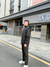 羅蒙加絨套裝男秋冬季新款加厚保暖休閑運動(dòng)服男士寬松大碼連帽兩件套 2233黑色連帽 2XL 適合130-145斤 曬單實(shí)拍圖