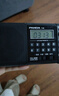 熊貓（panda）T-02 全波段收音機老人插卡TF卡便攜老式可充電廣播車(chē)載備用半導體 黑色 曬單實(shí)拍圖