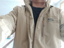 JEEP SPIRIT冬季棉服大碼休閑男士加絨加厚棉衣防風(fēng)防水外套沖鋒上衣運動(dòng)潮流 卡其色 2XL 136-150斤 曬單實(shí)拍圖