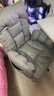 自然元素電腦沙發(fā)椅臥室舒適久坐靠背椅子可躺辦公直播電競椅單人懶人椅 科技布-灰色 曬單實(shí)拍圖