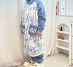 2026新款睡衣女款大童加厚珊瑚絨秋冬季大碼母女裝加肥睡袍午 K7263柯南正面 140 cm/16碼【133-143cm】 曬單實(shí)拍圖